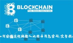 如何安全高效地输入比特