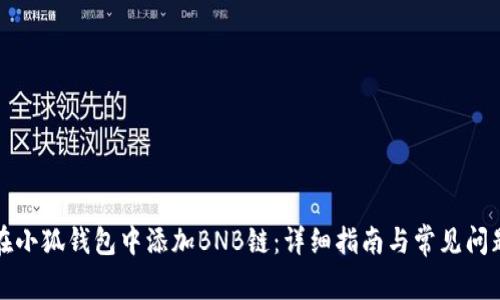 如何在小狐钱包中添加BNB链：详细指南与常见问题解答
