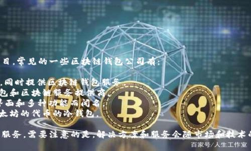 区块链钱包是一个广泛的术语，其背后有许多公司和项目。常见的一些区块链钱包公司有：

1. **Coinbase** - 这是一个著名的加密货币交易所，同时提供区块链钱包服务。
2. **Blockchain.info** - 这是一个早期的比特币钱包和区块链服务提供商。
3. **Exodus** - 一个多币种钱包，以其用户友好的界面和多种功能而闻名。
4. **MyEtherWallet** - 主要用于以太坊和基于以太坊的代币的冷钱包。

除此之外，还有许多其他公司和项目也提供区块链钱包服务。需要注意的是，解决方案和服务会随市场和技术的发展而变化，建议研究最新的信息以找到适合的选项。